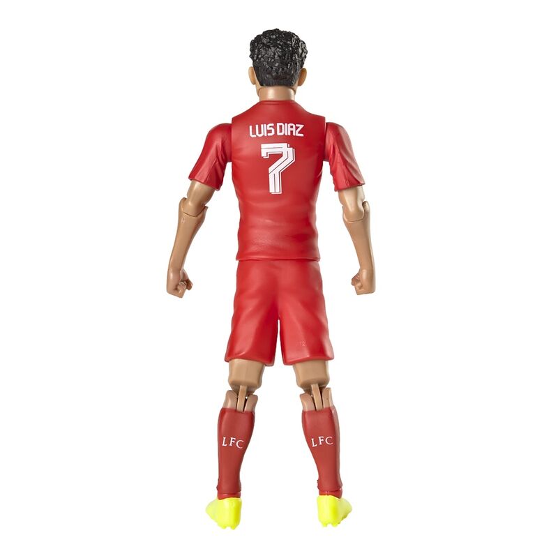 Figurine Luis Diaz en pose dynamique montrant les articulations mobiles