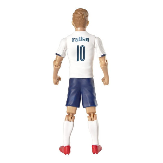 Figurine James Maddison posée avec ballon de football Tottenham Hotspur