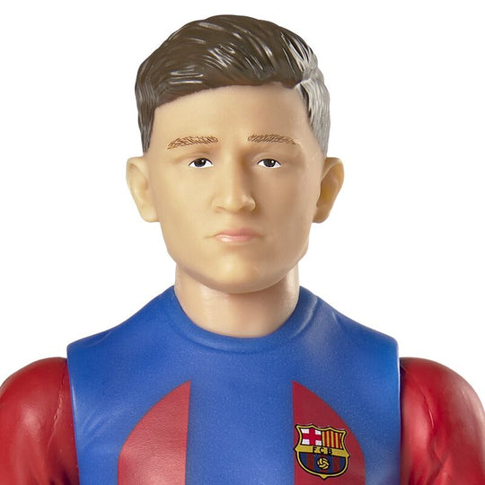 Packaging officiel BANBO TOYS de la figurine articulée Gavi du FC Barcelona