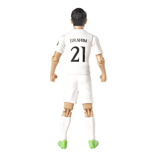 Packaging officiel BANBO TOYS de la figurine Brahim Diaz Real Madrid 20cm