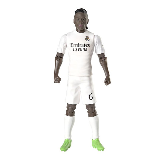 Emballage officiel BANBO TOYS de la figurine Camavinga Real Madrid 20cm