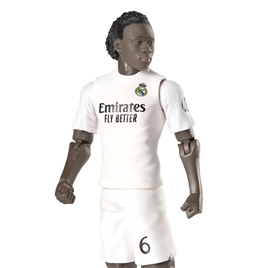 Collection complète avec figurine Camavinga et accessoires Real Madrid