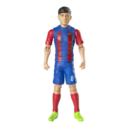 Vue latérale de la figurine Pedri montrant les articulations mobiles