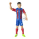 Photo de la figurine Pedri de dos, mettant en valeur le logo du FC Barcelona