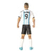 Vue latérale de la figurine Julian Alvarez montrant les détails du maillot