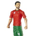 Vue latérale de la figurine Bernardo Silva montrant les articulations flexibles
