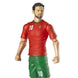 Vue latérale de la figurine Bernardo Silva montrant les articulations flexibles