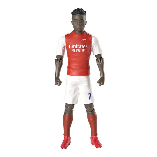 Détail du visage réaliste de la figurine Saka Arsenal par BANBO TOYS