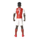 Vue arrière de la figurine Saka Arsenal mettant en valeur le maillot