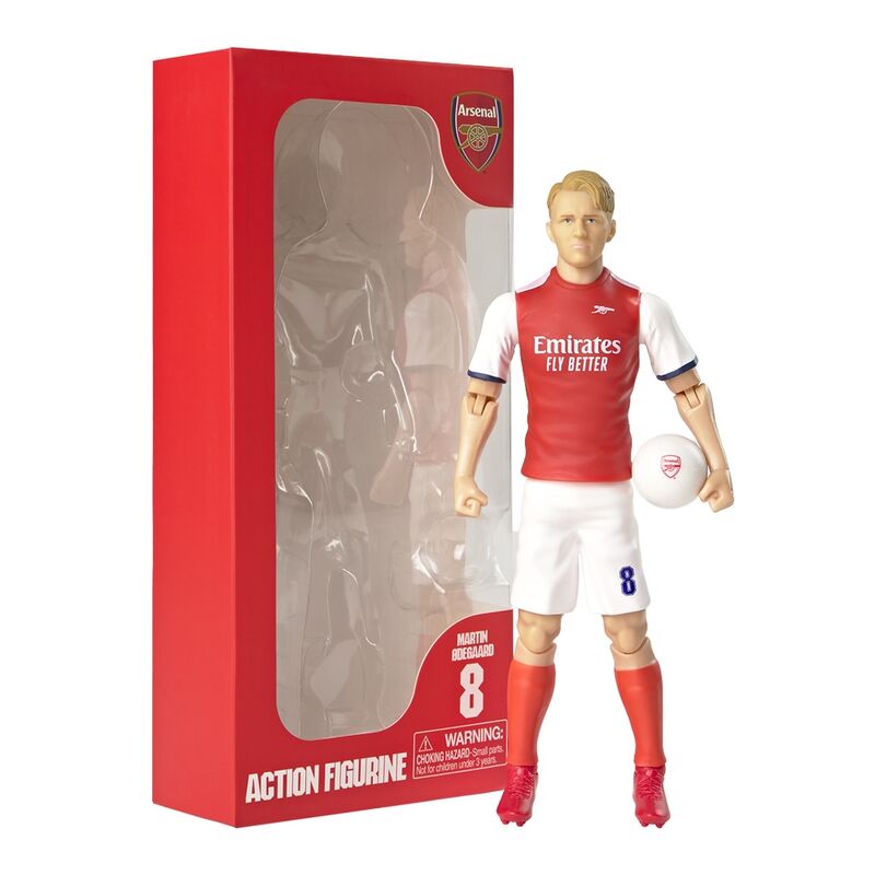 Collection complète de figurines BANBO TOYS avec focus sur Ødegaard Arsenal