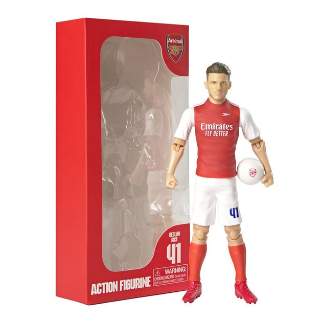 Packaging officiel BANBO TOYS pour la figurine Declan Rice Arsenal