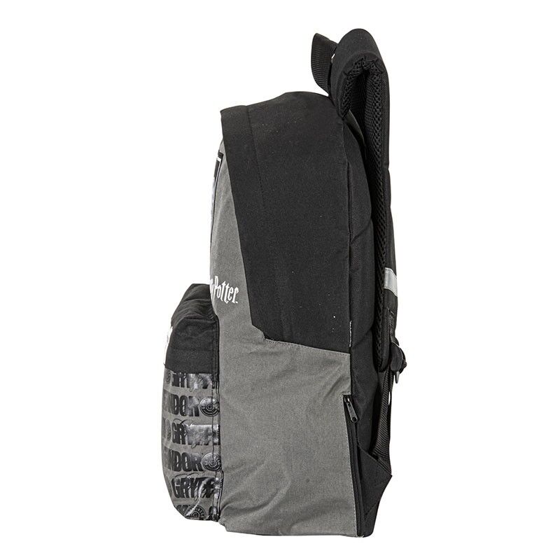Sac à dos Harry Potter Gryffindor 42cm présenté de profil montrant la qualité des matériaux