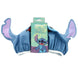 Bonnet de douche Disney Stitch en silicone souple pour enfants, présenté sur fond blanc