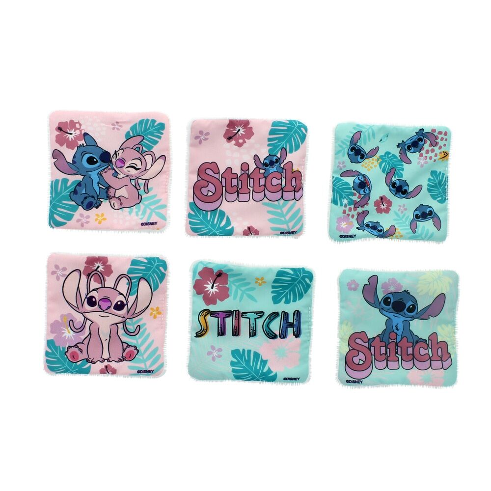 Disque démaquillant Disney Stitch utilisé pour enlever maquillage waterproof avec uniquement de l'eau