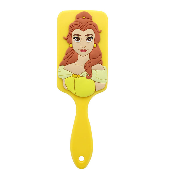 Détail du coussin pneumatique flexible de la brosse à cheveux Belle La Belle et la Bête pour enfants