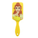 Détail du coussin pneumatique flexible de la brosse à cheveux Belle La Belle et la Bête pour enfants