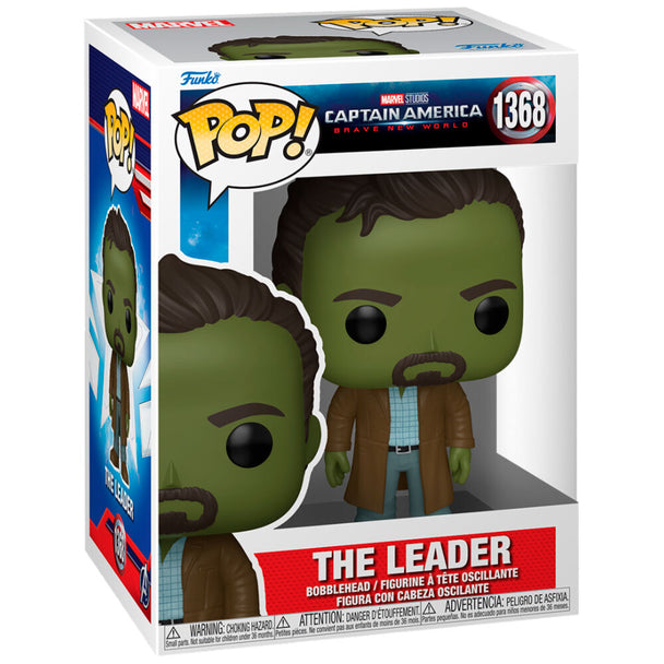 Figurine Funko POP Marvel Captain America Brave New World The Leader en vinyle de 9cm dans sa boîte cadeau