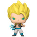 Vue d'ensemble des deux figurines Funko POP Broly Gogeta standard et Chase côte à côte