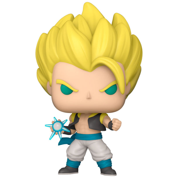 Figurine Funko POP Dragon Ball Super Broly Gogeta Chase en vinyle de 9 cm dans sa boîte cadeau officielle.