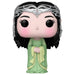 Boîte cadeau de la figurine Funko POP Arwen Le Seigneur des Anneaux, montrant le packaging officiel et le personnage en vinyle