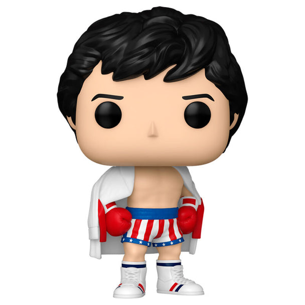 Boîte cadeau collector de la figurine Funko POP Rocky Balboa, idéale pour offrir ou exposer