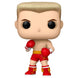 Vue latérale de la figurine Funko POP Rocky Ivan Drago montrant les couleurs et les détails du costume de boxe
