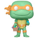 Packaging original de la figurine Funko POP Michelangelo Ninja Turtles édition Easter Egg, boîte transparente avec logo Funko