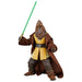 Figurine Jedi Master Kelnacca de 15cm en position dynamique avec accessoires visibles