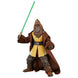Figurine Jedi Master Kelnacca de 15cm en position dynamique avec accessoires visibles