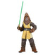 Image de la figurine Star Wars posée avec accessoires inclus à ses pieds
