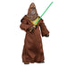 Ensemble complet de la figurine Jedi Master Kelnacca avec tous ses accessoires visibles