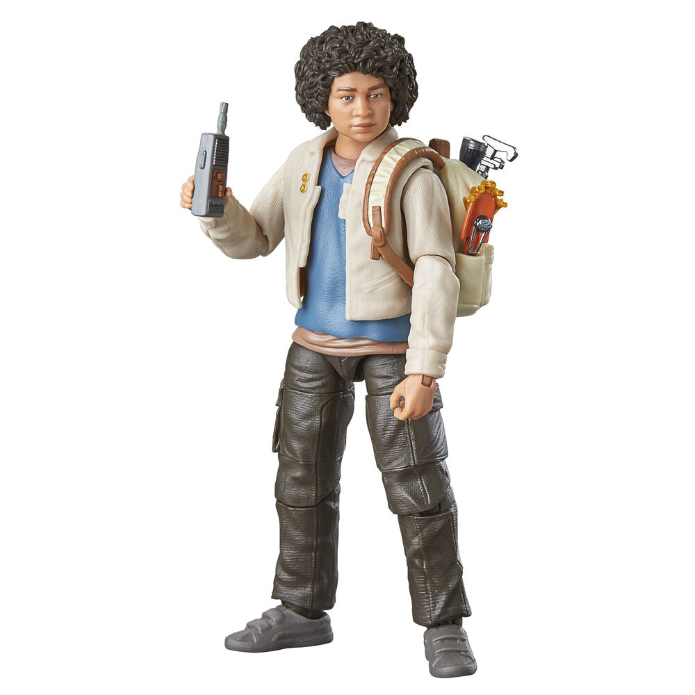 Présentation de la figurine Wim At Attin avec tous les accessoires disposés autour
