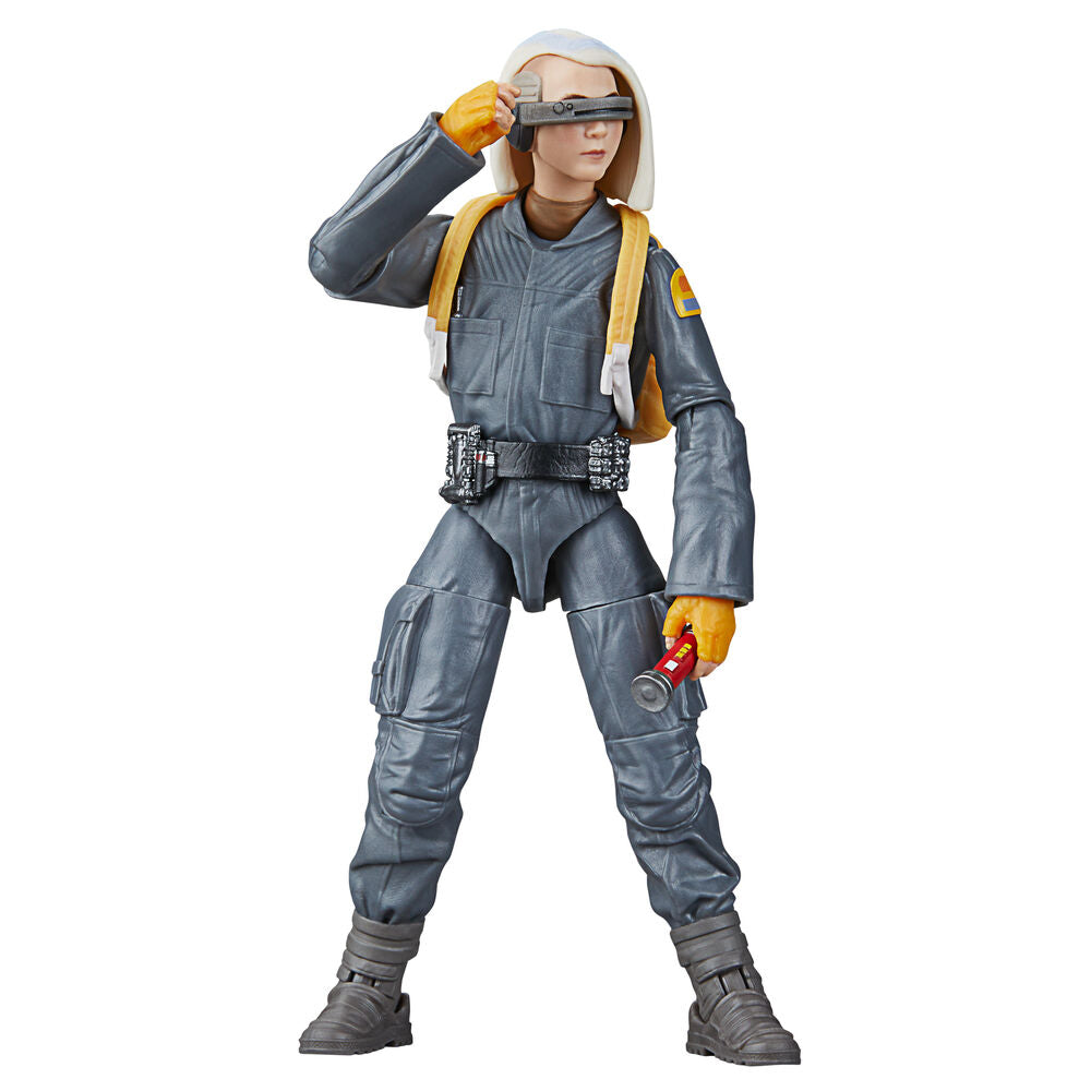 Accessoires inclus avec la figurine Star Wars Skeleton Crew KB At Atin de 15 cm