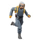 Figurine articulée Star Wars Skeleton Crew KB At Atin montrant les détails du costume