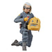 Zoom sur les mains articulées de la figurine Skeleton Crew KB At Atin HASBRO