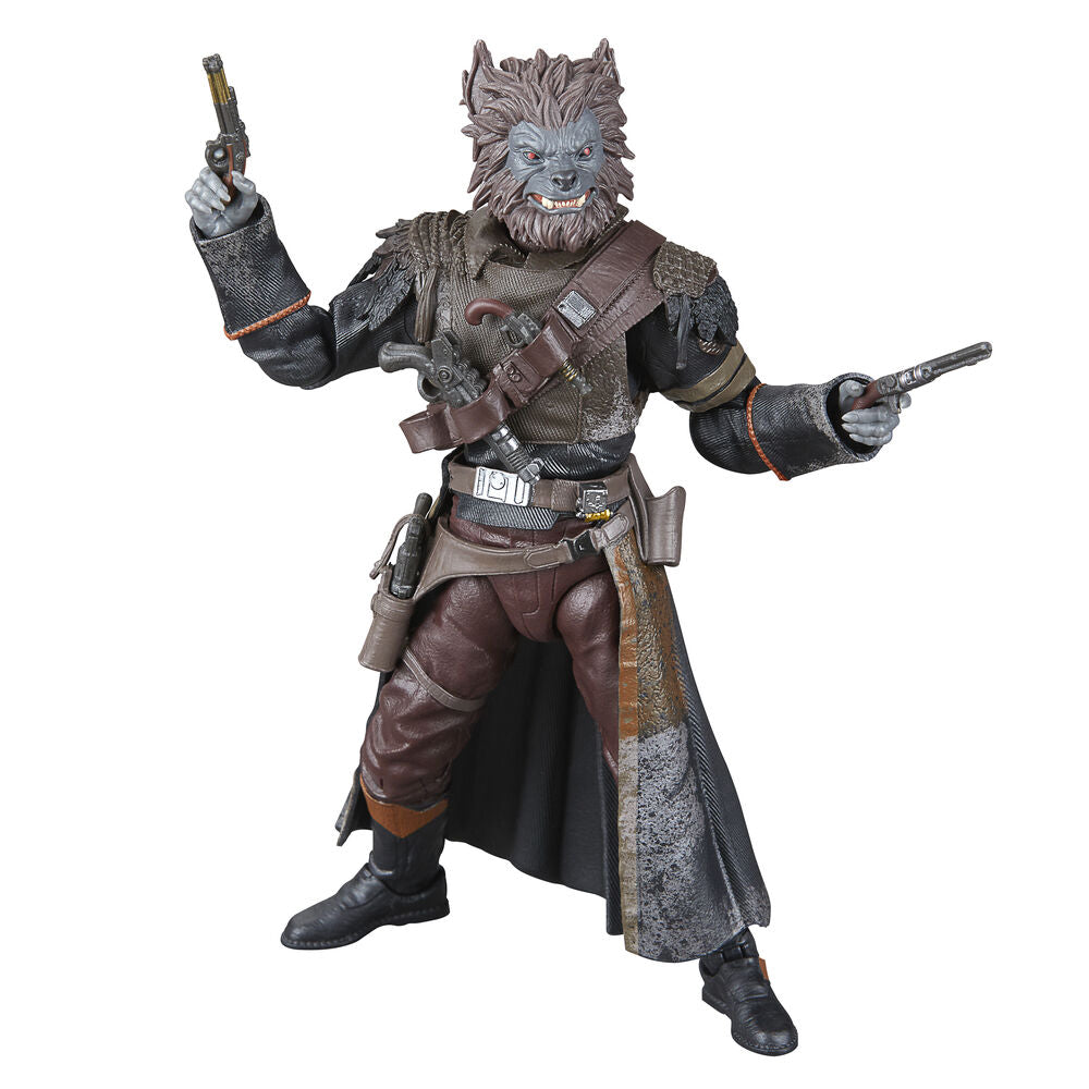 Vue arrière de la figurine Star Wars Brutus Port Borgo montrant les articulations