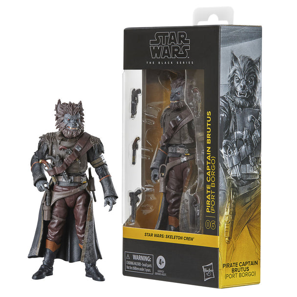 Profil latéral de la figurine articulée Brutus Port Borgo 15 cm HASBRO