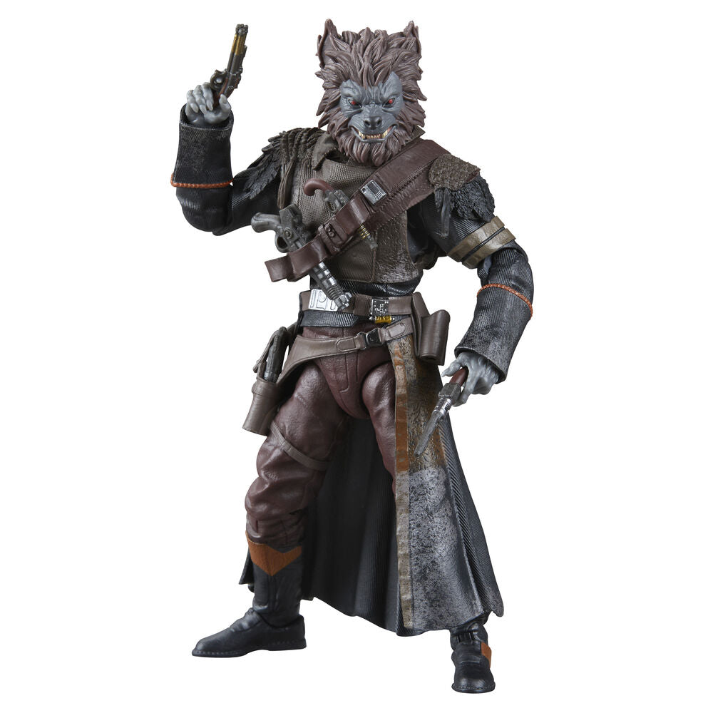 Packaging officiel HASBRO de la figurine Star Wars Skeleton Crew Brutus Port Borgo