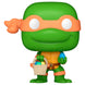 Figurine Pocket POP Michelangelo Tortues Ninja édition spéciale Easter Egg, vue de profil avec détails colorés