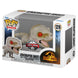 Figurine Funko POP Atrociraptor Ghost exclusive de Jurassic World en vinyle, vue de face dans sa boîte cadeau