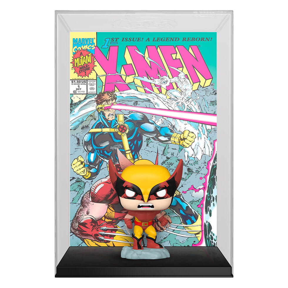 Figurine FUNKO POP Wolverine Marvel X-Men vue latérale montrant la qualité des finitions