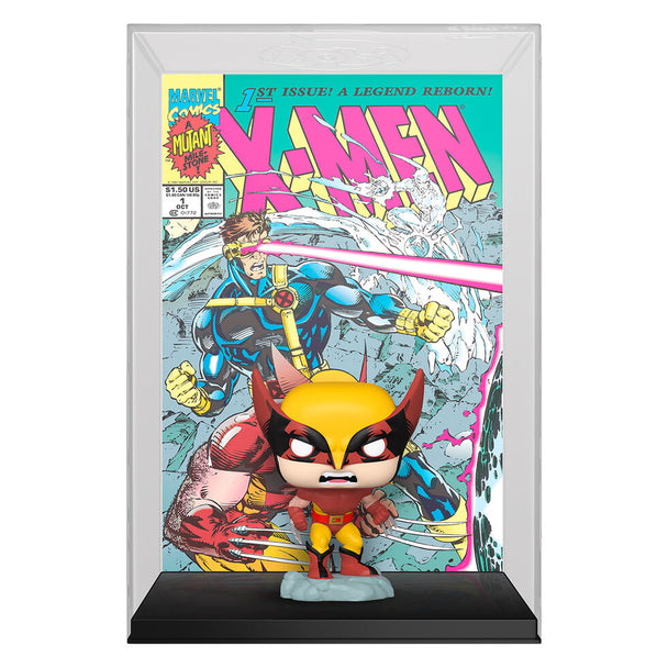 Figurine FUNKO POP Wolverine Marvel X-Men vue latérale montrant la qualité des finitions