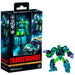 Figurine Waspinator en mode voiture de sport, couleurs métalliques et design fidèle à la série Age of the Primes.
