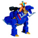 Vue latérale de la figurine Grimlock en mode dinosaure avec couleurs et textures réalistes