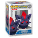 Détail de la figurine Funko POP Zorua Pokémon montrant les couleurs et les traits caractéristiques du personnage