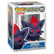 Détail de la figurine Funko POP Zorua Pokémon montrant les couleurs et les traits caractéristiques du personnage