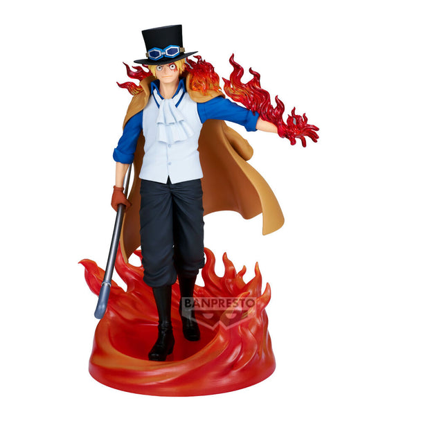 Figurine Sabo One Piece édition spéciale vue de face avec détails précis et couleurs vives