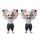 Figurine Muscular Mice de Demon Slayer Kimetsu no Yaiba vue de face, hauteur 9 cm