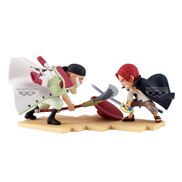 Figurine Edward Newgate One Piece World Collectable Log Stories 13cm vue de face avec détails précis