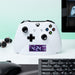 Vue latérale du réveil digital Xbox PALADONE montrant ses dimensions compactes et son style moderne